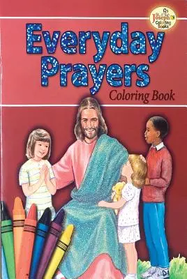 Omalovánky o každodenních modlitbách - Coloring Book about Everyday Prayers