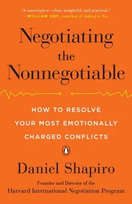 Vyjednávání o nevyjednatelném: Jak vyřešit emocionálně nejvypjatější konflikty? - Negotiating the Nonnegotiable: How to Resolve Your Most Emotionally Charged Conflicts