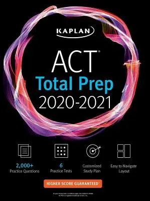 ACT Total Prep 2020-2021 - 6 cvičných testů + osvědčené strategie + online + video - ACT Total Prep 2020-2021 - 6 Practice Tests + Proven Strategies + Online + Video