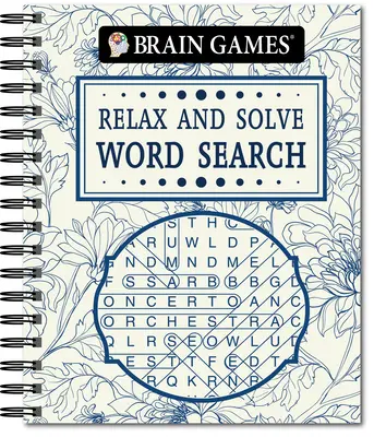 Hry na mozek - Odpočívej a řeš: Hledání slov (Toile) - Brain Games - Relax and Solve: Word Search (Toile)