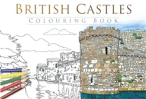 Omalovánky britských hradů - British Castles Colouring Book