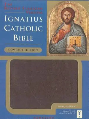 Ignácova katolická bible-RSV-Compact Zipper - Ignatius Catholic Bible-RSV-Compact Zipper