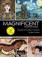 Nádherné háčkované koberce - inspirace uměním západní civilizace - Magnificent Hooked Rugs - Inspired by the Art of Western Civilization