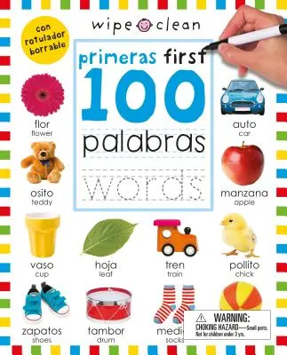 Utři si: První 100 slov dvojjazyčně - Wipe Clean: First 100 Words Bilingual