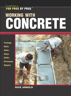 Práce s betonem - Working with Concrete