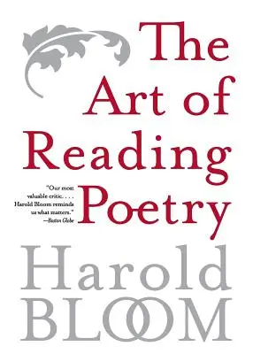 Umění číst poezii - The Art of Reading Poetry