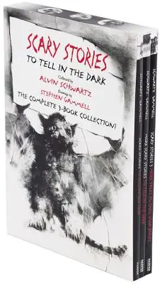 Děsivé příběhy v papírové podobě: Box Set: Strašidelné příběhy: kompletní kolekce 3 knih s klasickou kresbou Stephena Gammella - Scary Stories Paperback Box Set: The Complete 3-Book Collection with Classic Art by Stephen Gammell