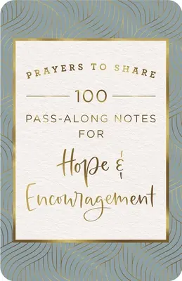 Modlitby ke sdílení: Naděje a povzbuzení - Prayers to Share: Hope & Encouragement