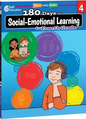 180 dní sociálně-emočního učení pro čtvrtou třídu (v angličtině) - 180 Days of Social-Emotional Learning for Fourth Grade