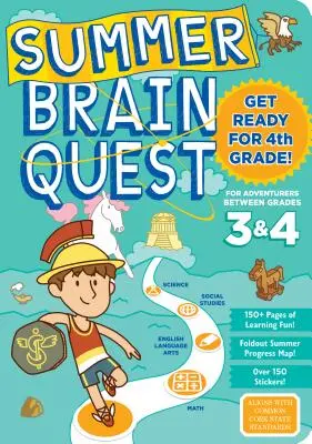 Letní úkoly pro mozek: Mezi 3. a 4. třídou - Summer Brain Quest: Between Grades 3 & 4