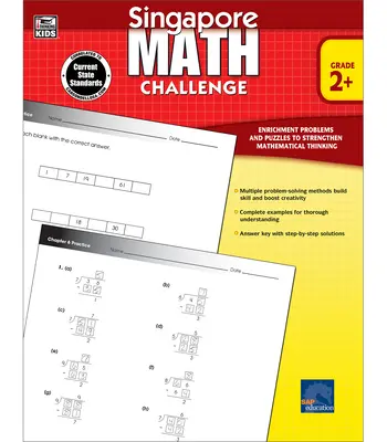 Singapurská matematická výzva, 2. - 5. třída - Singapore Math Challenge, Grades 2 - 5