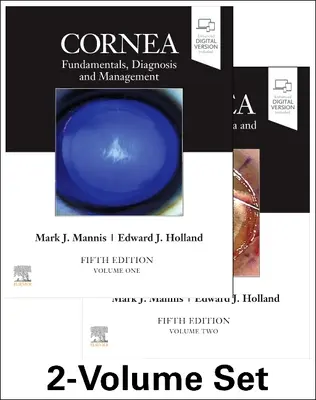 Rohovka, dvousvazková sada - Cornea, 2-Volume Set