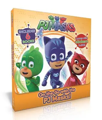 Na cestách s Pj Masks!: V noci, abychom zachránili den!; Sovička má zvířátko; Pj Masks se přátelí!; Super tým; Pj Masks a dinosaurus!; S - On the Go with the Pj Masks!: Into the Night to Save the Day!; Owlette Gets a Pet; Pj Masks Make Friends!; Super Team; Pj Masks and the Dinosaur!; S