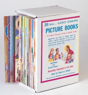 Obrázkové knížky o svatém Josefovi (sada 26 knížek) - St. Joseph Picture Books (Set of 26 Books)