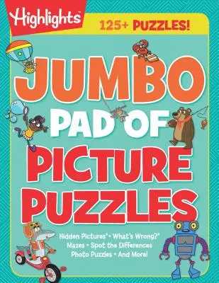 Jumbo blok obrázkových hádanek - Jumbo Pad of Picture Puzzles