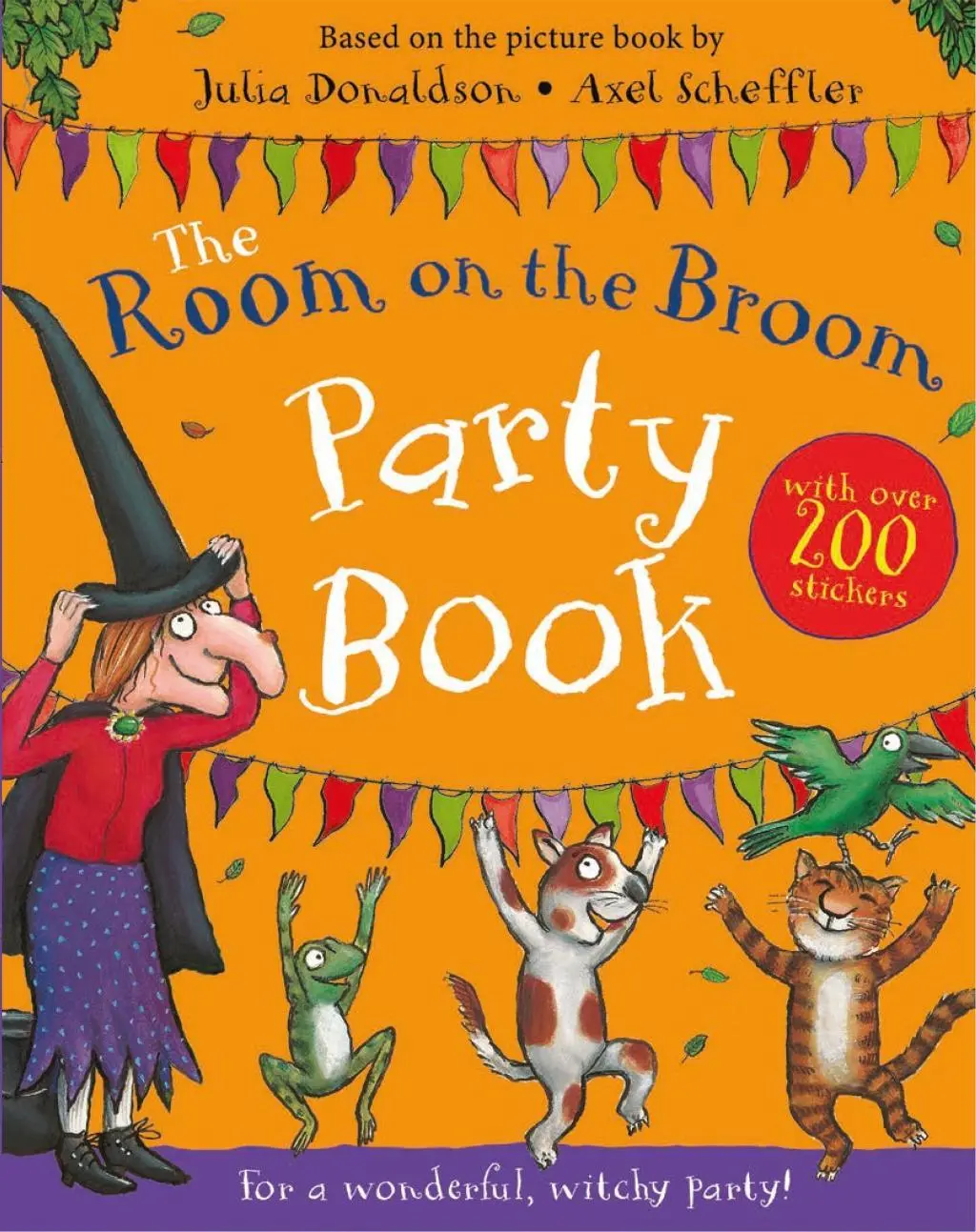 Pokojíček na koštěti - knížka na oslavu - Room on the Broom Party Book
