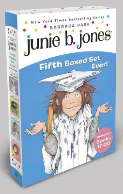 Junie B. Jonesová Pátá krabicová sada vůbec! Knihy 17-20 [se sběratelskými samolepkami] - Junie B. Jones Fifth Boxed Set Ever!: Books 17-20 [With Collectible Stickers]