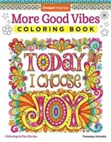 Další omalovánky Good Vibes - More Good Vibes Coloring Book