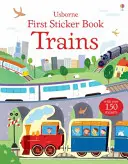 První knížka samolepek Vláčky - First Sticker Book Trains