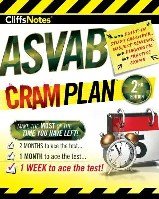 CliffsNotes ASVAB Cram Plan 2. vydání - CliffsNotes ASVAB Cram Plan 2nd Edition