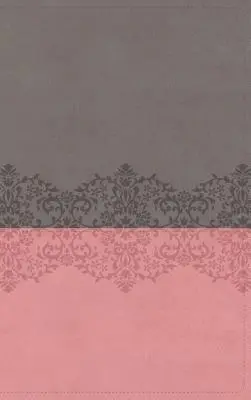 Niv, Life Application Study Bible, třetí vydání, Leathersoft, šedá/růžová, edice s červeným písmem - Niv, Life Application Study Bible, Third Edition, Leathersoft, Gray/Pink, Red Letter Edition