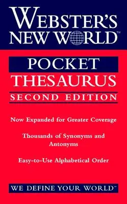 Webster's New World Pocket Thesaurus, druhé vydání - Webster's New World Pocket Thesaurus, Second Edition