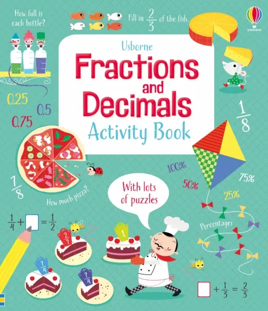 Zlomky a desetinná čísla Kniha aktivit - Fractions and Decimals Activity Book