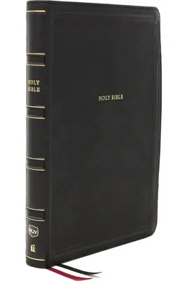 Nkjv, Deluxe Thinline Reference Bible, Leathersoft, Black, Thumb Indexed, Red Letter Edition, Comfort Print: Bible svatá, Nová verze krále Jakuba - Nkjv, Deluxe Thinline Reference Bible, Leathersoft, Black, Thumb Indexed, Red Letter Edition, Comfort Print: Holy Bible, New King James Version