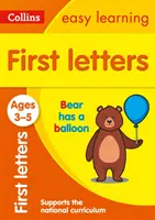 První písmena Věk 3-5 let - ideální pro domácí výuku - First Letters Ages 3-5 - Ideal for Home Learning