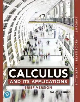 Calculus and Its Applications: Stručná verze - Calculus and Its Applications: Brief Version