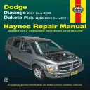 Durango 2004 Thru 2009 Dakota Pick-Up 2005 Thru 2011 Haynes Repair Manual: Durango 2004 Thru 2009 Dakota Pick-Ups 2005 Thru 2011 Haynesova příručka pro autoservisy - Durango 2004 Thru 2009 Dakota Pick-Ups 2005 Thru 2011 Haynes Repair Manual: Durango 2004 Thru 2009 Dakota Pick-Ups 2005 Thru 2011