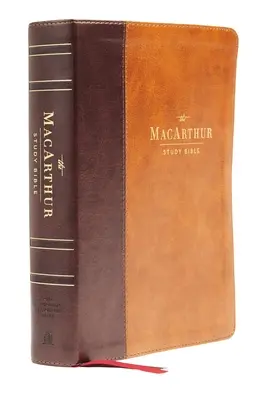 Nasb, MacArthur Study Bible, 2. vydání, Leathersoft, Brown, Thumb Indexed, Comfort Print: Vydejte se za Boží pravdou, verš po verši. - Nasb, MacArthur Study Bible, 2nd Edition, Leathersoft, Brown, Thumb Indexed, Comfort Print: Unleashing God's Truth One Verse at a Time