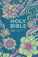 Kapesní Bible NIV s květinovým vzorem v tvrdých deskách - NIV Pocket Floral Hardback Bible