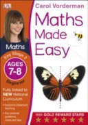 Maths Made Easy: Beginner, Ages 7-8 (Key Stage 2) - Podporuje národní osnovy, cvičebnice matematiky - Maths Made Easy: Beginner, Ages 7-8 (Key Stage 2) - Supports the National Curriculum, Maths Exercise Book