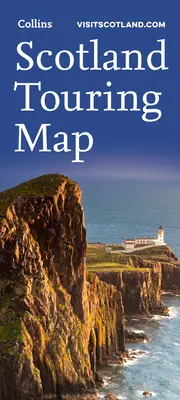 Turistická mapa Skotska - ideální pro poznávání - Scotland Touring Map - Ideal for Exploring