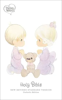 Nrsvce, Precious Moments Bible, bílá, kožená, pohodlný tisk: Bible svatá - Nrsvce, Precious Moments Bible, White, Leathersoft, Comfort Print: Holy Bible