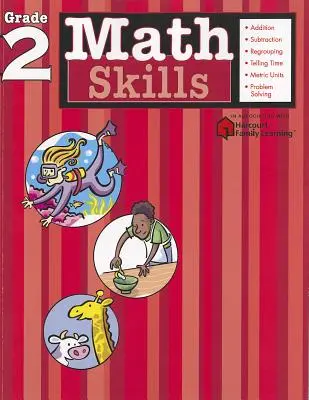 Matematické dovednosti: Grade 2 (Flash Kids Harcourt Family Learning) - Math Skills: Grade 2 (Flash Kids Harcourt Family Learning)