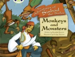 Brouččí klub Řízená beletrie 2. ročník Bílá A Opice a příšery - Bug Club Guided Fiction Year Two White A Monkeys and Monsters