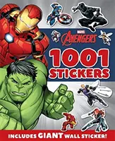 Marvel Avengers (F): Samolepky: 1001 samolepek - Marvel Avengers (F): 1001 Stickers