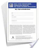 Kontrolní seznam modelového učebního plánu Early Start Denver pro malé děti s autismem - Early Start Denver Model Curriculum Checklist for Young Children with Autism