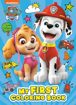 Tlapková patrola: Moje první omalovánky (Tlapková patrola) - Paw Patrol: My First Coloring Book (Paw Patrol)