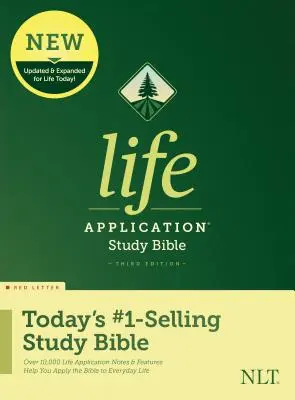 NLT Life Application Study Bible, třetí vydání (červené písmo, pevná vazba) - NLT Life Application Study Bible, Third Edition (Red Letter, Hardcover)