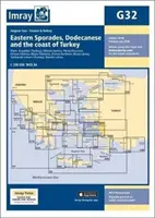 Imray Chart G32 - Východní Sporady, Dodekanés a pobřeží Turecka - Imray Chart G32 - Eastern Sporades, Dodecanese & the Coast of Turkey