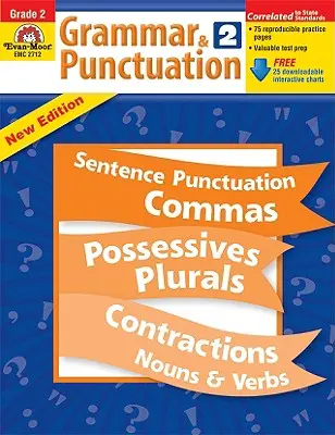 Gramatika a interpunkce, 2. třída [ke stažení zdarma] - Grammar & Punctuation, Grade 2 [With Free Download]