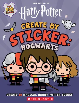 Harry Potter: Vytvoř si podle samolepky: Bradavice - Harry Potter: Create by Sticker: Hogwarts