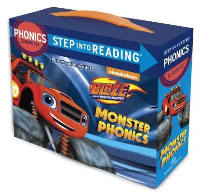 Monster Phonics (Blaze and the Monster Machines): 12 knížek Krok ke čtení (Step Into Reading) - Monster Phonics (Blaze and the Monster Machines): 12 Step Into Reading Books