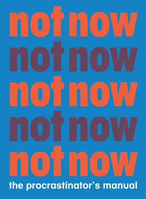 Teď ne: Příručka prokrastinátora - Not Now: The Procrastinator's Playbook