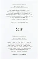 Zprávy o rozsudcích, poradních stanoviscích a usneseních: Aplikace Mezinárodní úmluvy o potlačování financování terorismu a Mezinárodní úmluvy o ochraně lidských práv a základních svobod. - Reports of Judgments, Advisory Opinions and Orders: Application of the International Convention for the Suppression of the Financing of Terrorism and