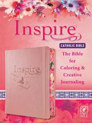 Inspire Catholic Bible NLT: Bible pro vybarvování a kreativní psaní deníků - Inspire Catholic Bible NLT: The Bible for Coloring & Creative Journaling