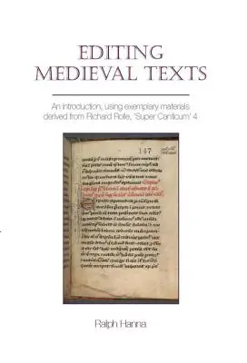 Edice středověkých textů - Editing Medieval Texts